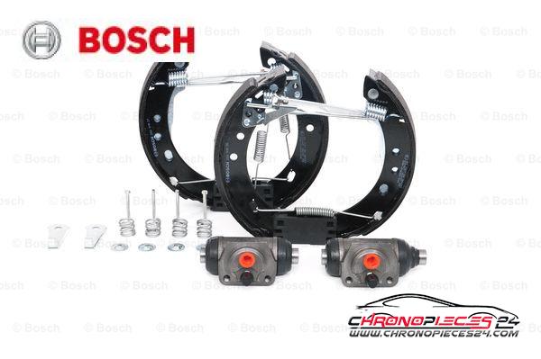 Achat de BOSCH 0 204 114 612 Jeu de mâchoires de frein KIT SUPERPRO pas chères