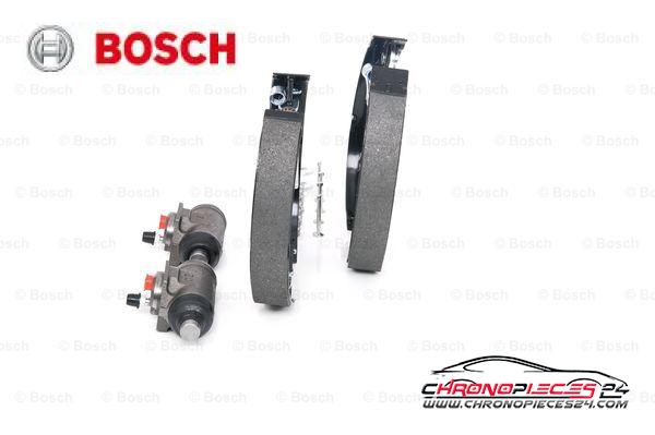 Achat de BOSCH 0 204 114 612 Jeu de mâchoires de frein KIT SUPERPRO pas chères