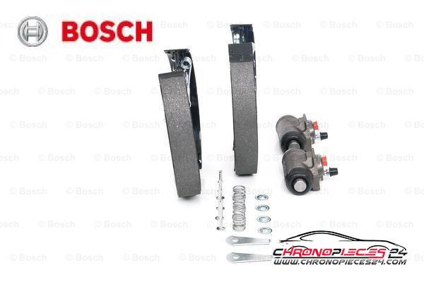 Achat de BOSCH 0 204 114 612 Jeu de mâchoires de frein KIT SUPERPRO pas chères