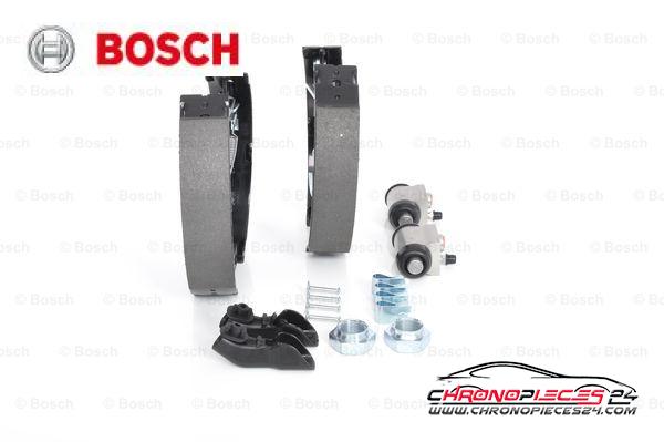 Achat de BOSCH 0 204 114 613 Jeu de mâchoires de frein KIT SUPERPRO pas chères