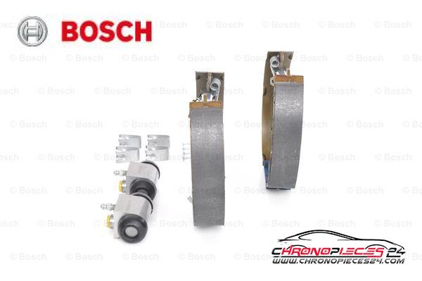 Achat de BOSCH 0 204 114 617 Jeu de mâchoires de frein KIT SUPERPRO pas chères