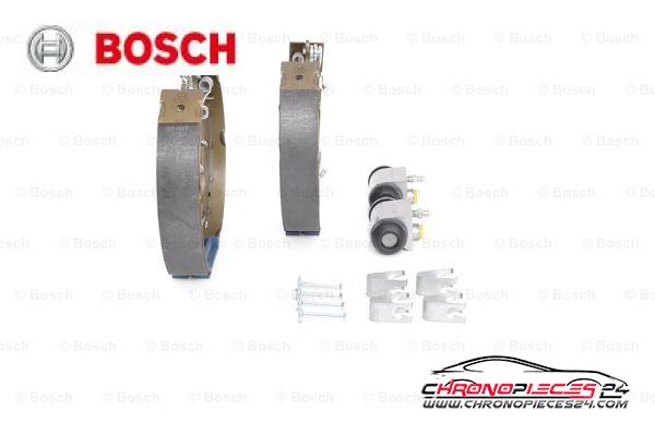 Achat de BOSCH 0 204 114 617 Jeu de mâchoires de frein KIT SUPERPRO pas chères