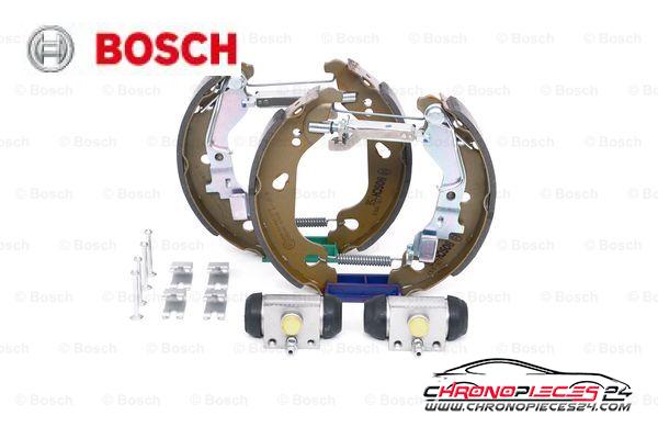 Achat de BOSCH 0 204 114 618 Jeu de mâchoires de frein KIT SUPERPRO pas chères