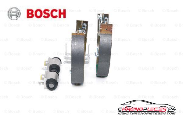 Achat de BOSCH 0 204 114 618 Jeu de mâchoires de frein KIT SUPERPRO pas chères