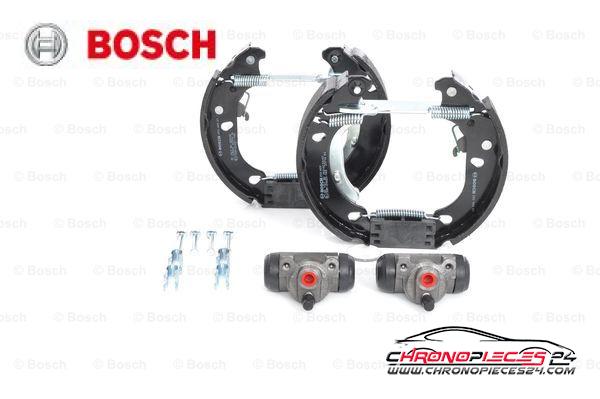 Achat de BOSCH 0 204 114 619 Jeu de mâchoires de frein KIT SUPERPRO pas chères