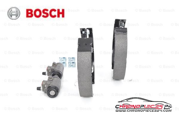 Achat de BOSCH 0 204 114 619 Jeu de mâchoires de frein KIT SUPERPRO pas chères