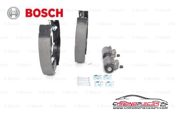 Achat de BOSCH 0 204 114 619 Jeu de mâchoires de frein KIT SUPERPRO pas chères