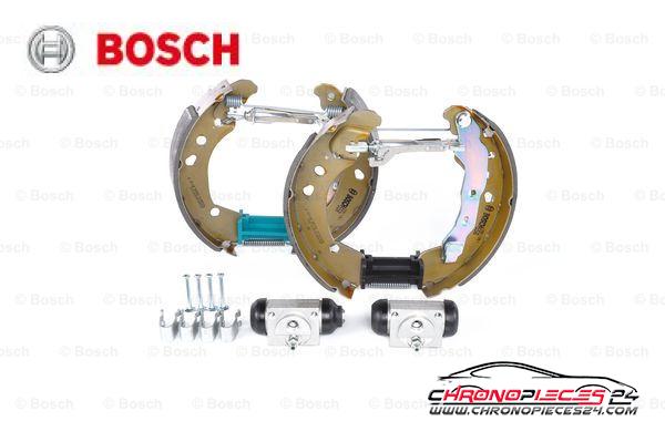 Achat de BOSCH 0 204 114 626 Jeu de mâchoires de frein KIT SUPERPRO pas chères