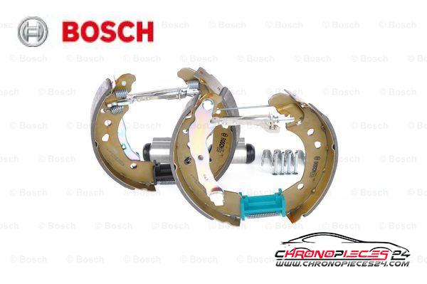 Achat de BOSCH 0 204 114 626 Jeu de mâchoires de frein KIT SUPERPRO pas chères