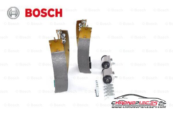 Achat de BOSCH 0 204 114 626 Jeu de mâchoires de frein KIT SUPERPRO pas chères