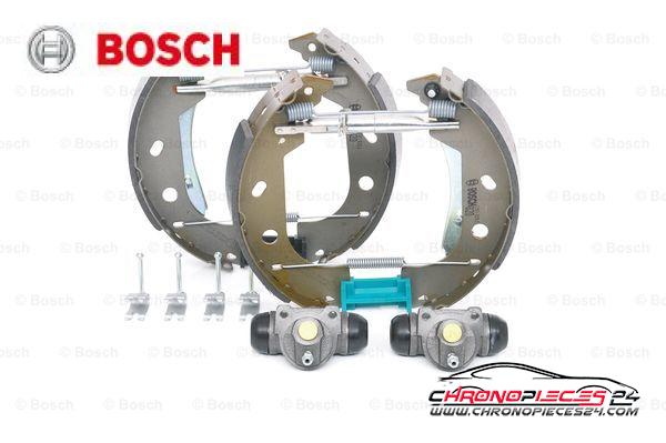 Achat de BOSCH 0 204 114 627 Jeu de mâchoires de frein KIT SUPERPRO pas chères