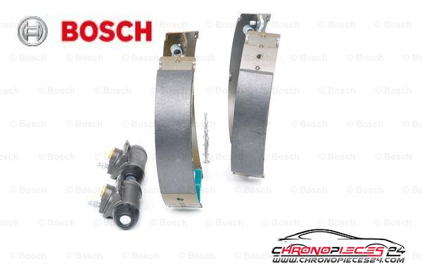 Achat de BOSCH 0 204 114 627 Jeu de mâchoires de frein KIT SUPERPRO pas chères