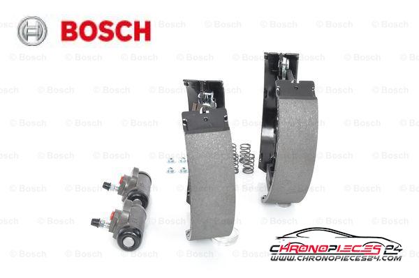 Achat de BOSCH 0 204 114 630 Jeu de mâchoires de frein KIT SUPERPRO pas chères