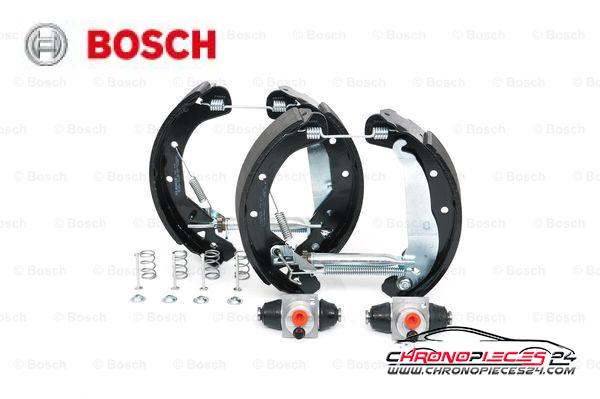 Achat de BOSCH 0 204 114 633 Jeu de mâchoires de frein KIT SUPERPRO pas chères