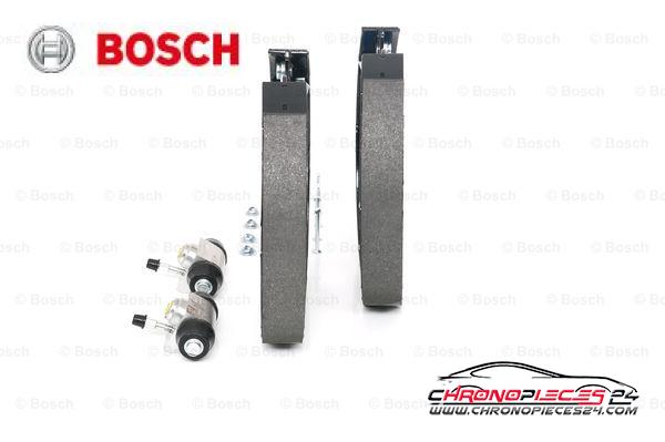 Achat de BOSCH 0 204 114 635 Jeu de mâchoires de frein KIT SUPERPRO pas chères