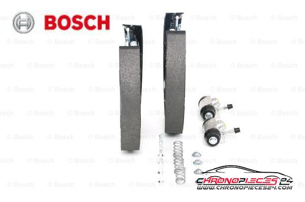 Achat de BOSCH 0 204 114 635 Jeu de mâchoires de frein KIT SUPERPRO pas chères