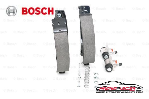 Achat de BOSCH 0 204 114 636 Jeu de mâchoires de frein KIT SUPERPRO pas chères