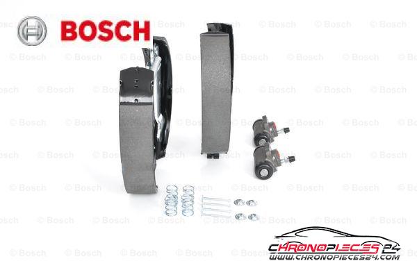 Achat de BOSCH 0 204 114 642 Jeu de mâchoires de frein KIT SUPERPRO pas chères