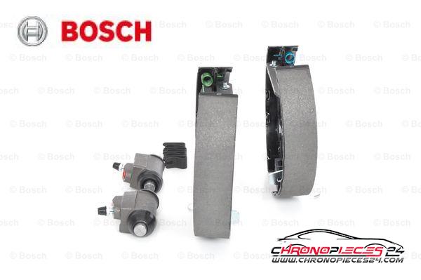 Achat de BOSCH 0 204 114 643 Jeu de mâchoires de frein KIT SUPERPRO pas chères