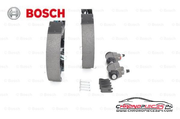 Achat de BOSCH 0 204 114 643 Jeu de mâchoires de frein KIT SUPERPRO pas chères