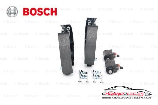 Achat de BOSCH 0 204 114 644 Jeu de mâchoires de frein KIT SUPERPRO pas chères