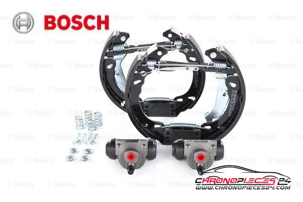 Achat de BOSCH 0 204 114 645 Jeu de mâchoires de frein KIT SUPERPRO pas chères