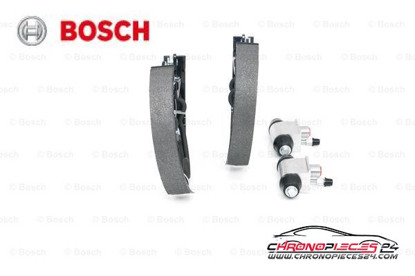 Achat de BOSCH 0 204 114 648 Jeu de mâchoires de frein KIT SUPERPRO pas chères