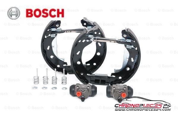 Achat de BOSCH 0 204 114 649 Jeu de mâchoires de frein KIT SUPERPRO pas chères