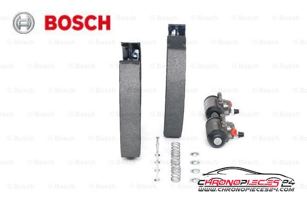 Achat de BOSCH 0 204 114 649 Jeu de mâchoires de frein KIT SUPERPRO pas chères