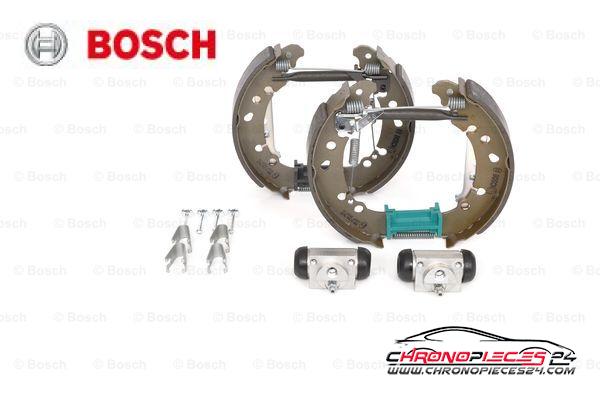 Achat de BOSCH 0 204 114 654 Jeu de mâchoires de frein KIT SUPERPRO pas chères