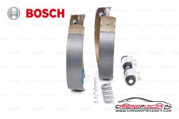 Achat de BOSCH 0 204 114 655 Jeu de mâchoires de frein KIT SUPERPRO pas chères