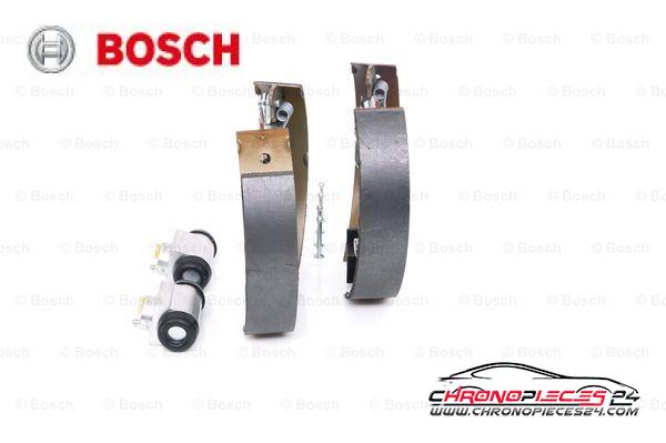 Achat de BOSCH 0 204 114 657 Jeu de mâchoires de frein KIT SUPERPRO pas chères