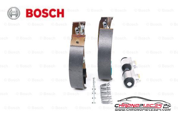 Achat de BOSCH 0 204 114 657 Jeu de mâchoires de frein KIT SUPERPRO pas chères