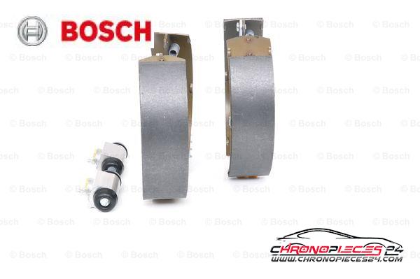 Achat de BOSCH 0 204 114 661 Jeu de mâchoires de frein KIT SUPERPRO pas chères