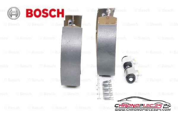 Achat de BOSCH 0 204 114 661 Jeu de mâchoires de frein KIT SUPERPRO pas chères