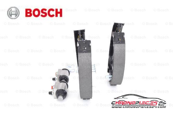 Achat de BOSCH 0 204 114 666 Jeu de mâchoires de frein KIT SUPERPRO pas chères