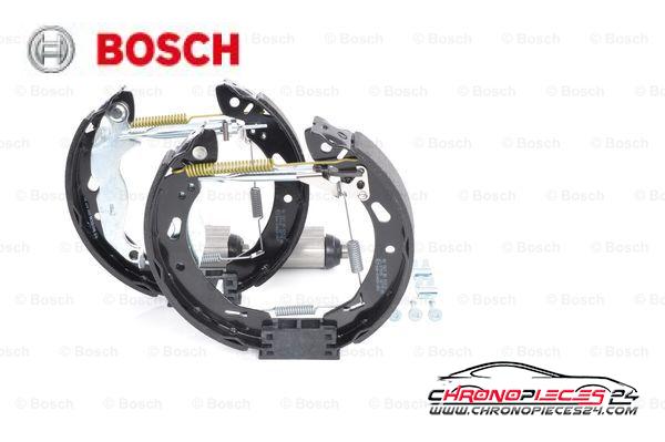 Achat de BOSCH 0 204 114 666 Jeu de mâchoires de frein KIT SUPERPRO pas chères