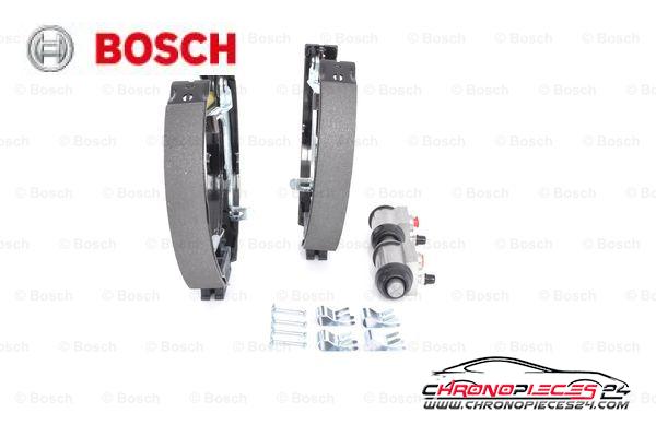 Achat de BOSCH 0 204 114 666 Jeu de mâchoires de frein KIT SUPERPRO pas chères