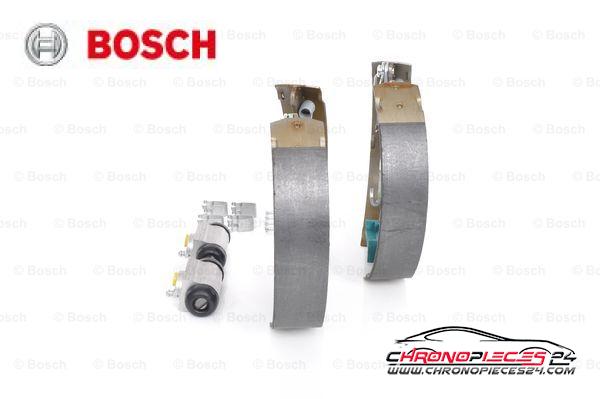 Achat de BOSCH 0 204 114 669 Jeu de mâchoires de frein KIT SUPERPRO pas chères