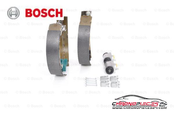 Achat de BOSCH 0 204 114 669 Jeu de mâchoires de frein KIT SUPERPRO pas chères