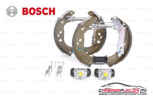 Achat de BOSCH 0 204 114 677 Jeu de mâchoires de frein KIT SUPERPRO pas chères