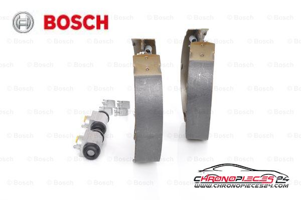 Achat de BOSCH 0 204 114 677 Jeu de mâchoires de frein KIT SUPERPRO pas chères