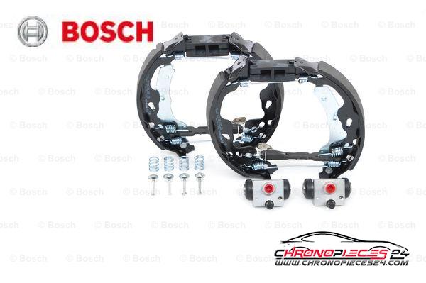 Achat de BOSCH 0 204 114 689 Jeu de mâchoires de frein KIT SUPERPRO pas chères