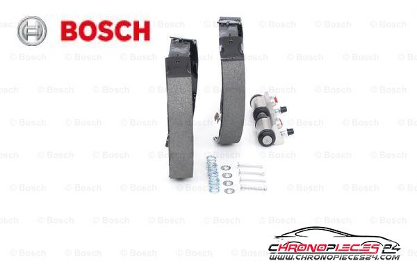 Achat de BOSCH 0 204 114 689 Jeu de mâchoires de frein KIT SUPERPRO pas chères