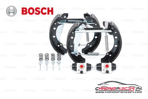 Achat de BOSCH 0 204 114 690 Jeu de mâchoires de frein KIT SUPERPRO pas chères