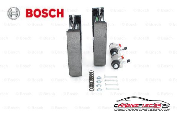 Achat de BOSCH 0 204 114 690 Jeu de mâchoires de frein KIT SUPERPRO pas chères