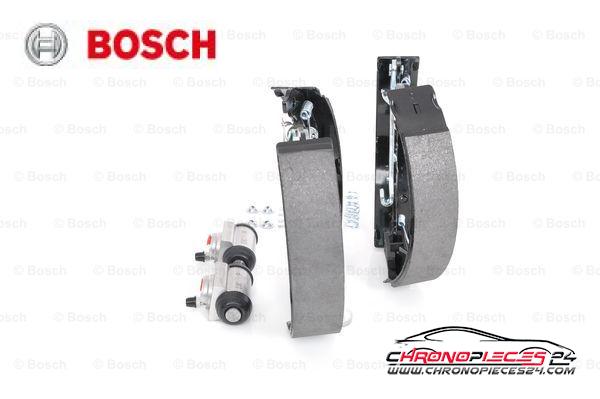 Achat de BOSCH 0 204 114 896 Jeu de mâchoires de frein KIT SUPERPRO pas chères