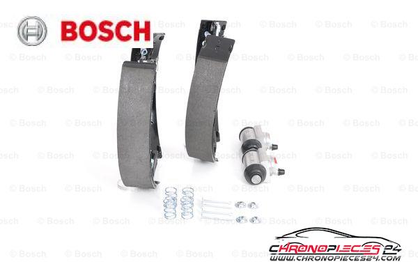 Achat de BOSCH 0 204 114 896 Jeu de mâchoires de frein KIT SUPERPRO pas chères