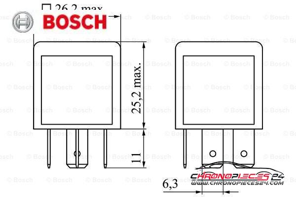 Achat de BOSCH 0 986 332 030 Minuterie multifonctions pas chères