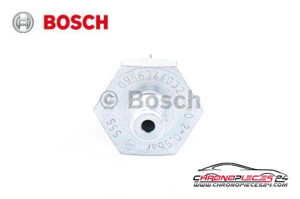 Achat de BOSCH 0 986 344 032 Indicateur de pression d'huile pas chères